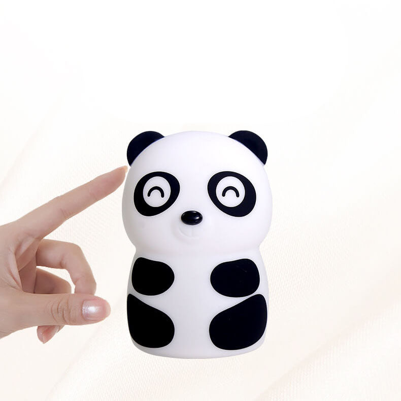 Cartoon Panda Silicone Pat Table Lamp
