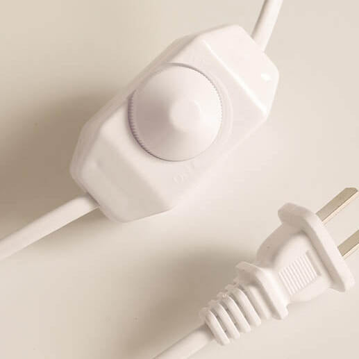 Cone Hardware Log Melting Table Lamp