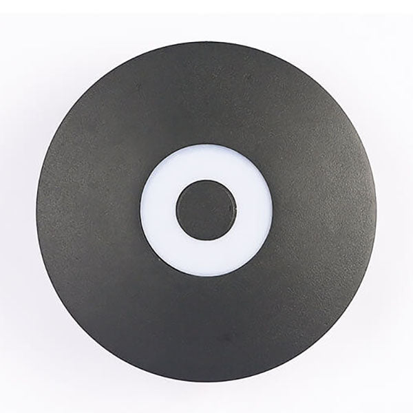 Black Round Aluminum Indoor Outdoor Light