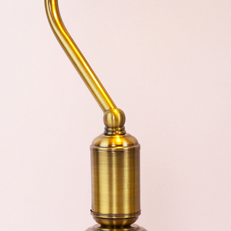 Iron Glass Rectangular Mosaic Table Lamp