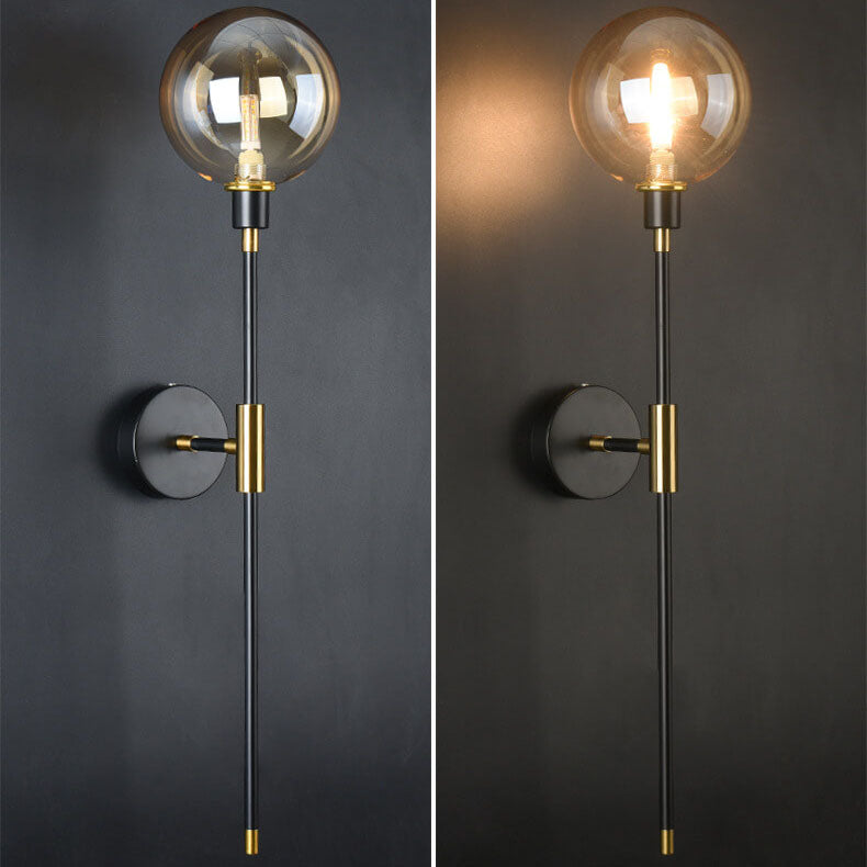 Magic Bean Glass Long Wall Lamp