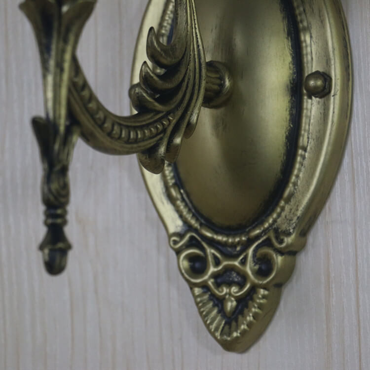 Grape Flower Bowl Stained Wall Lamp