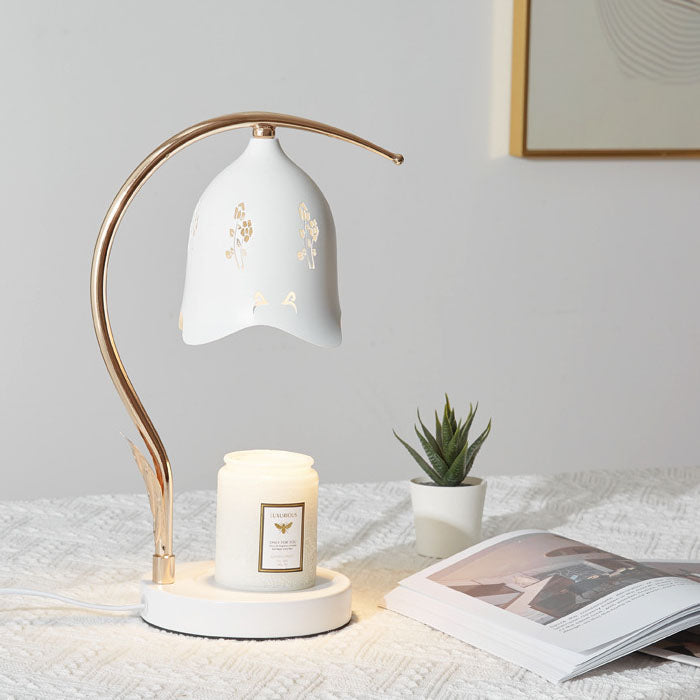 Iron Rose Melting Wax Table Lamp