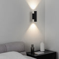 Cylinder Iron Aluminum Bedroom Wall Lamp