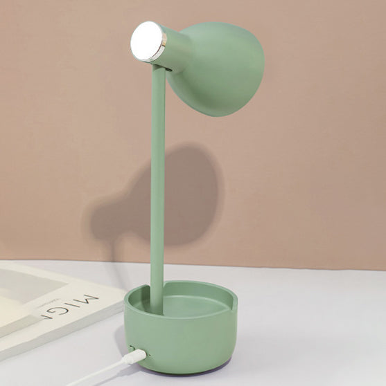 Round Horn Plastic ABS Table Lamp