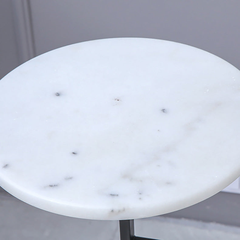 Arc Aluminum Strip Marble Floor Lamp