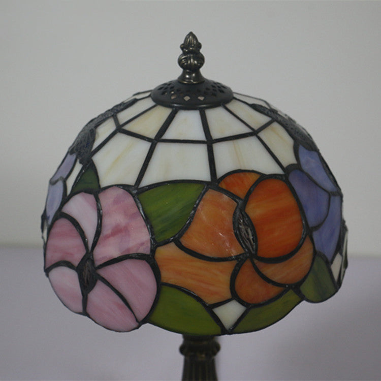 Dome Flower Zinc Alloy Table Lamp