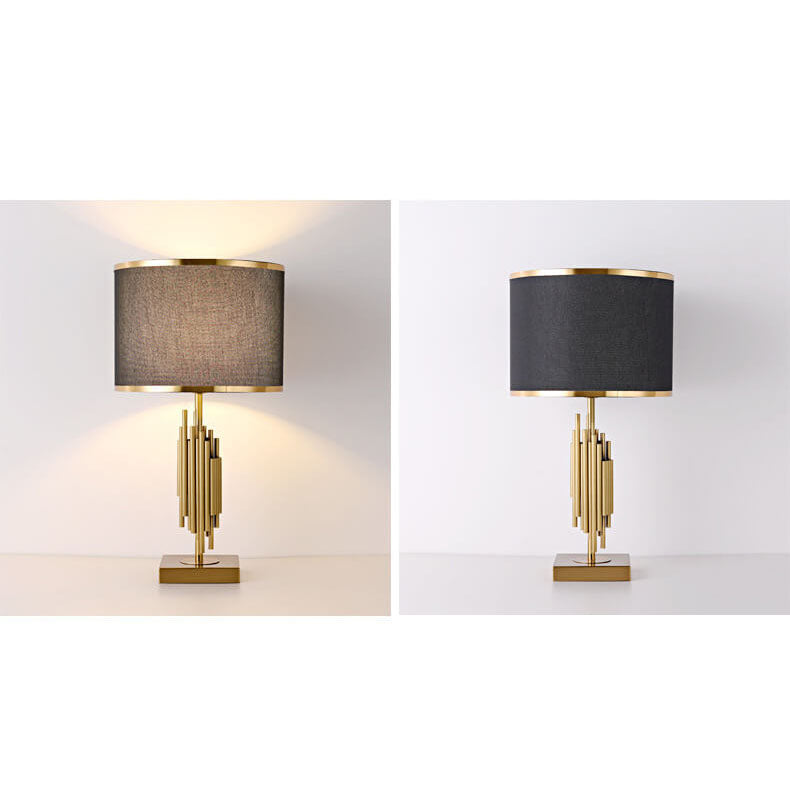 Imitation Copper Cloth Table Lamp