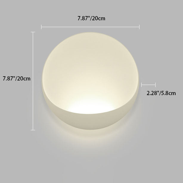 Round Aluminum Wall Lamp