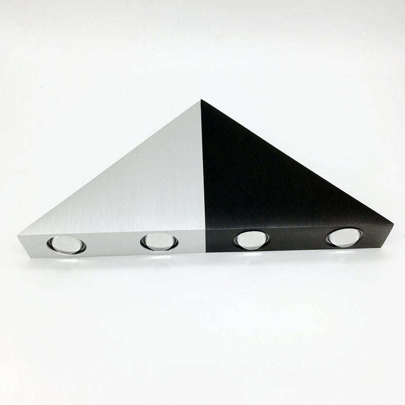 Aluminum Acrylic Stereo Triangle Wall Lamp