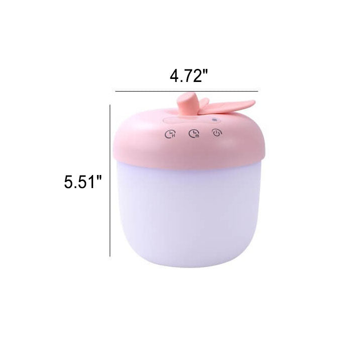 Apple Clock Touch Night Table Lamp