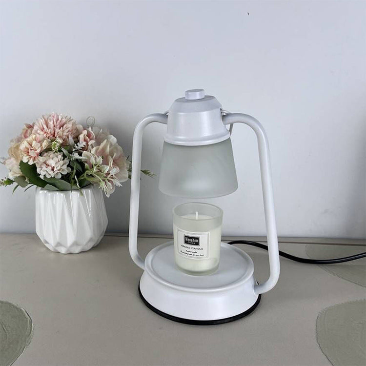 Round Glass Hardware Melting Table Lamp