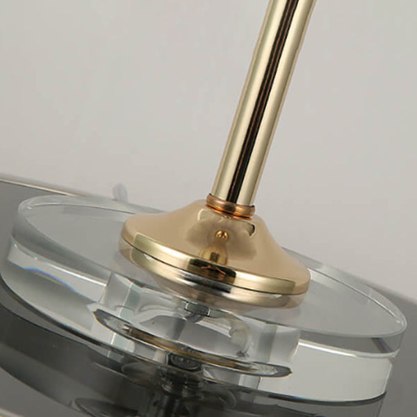 Feather Crystal Table Lamp