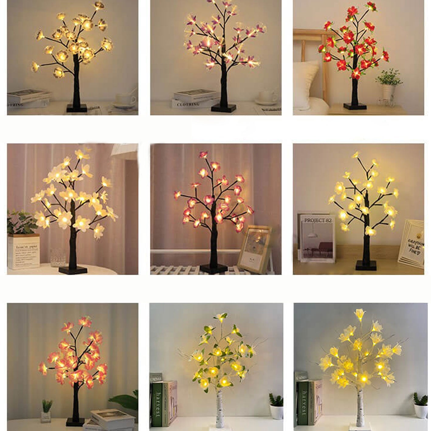 Simulation Tree Decorative Table Lamp