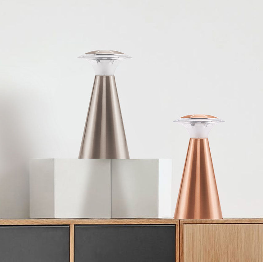Mushroom Acrylic Column Table Lamp