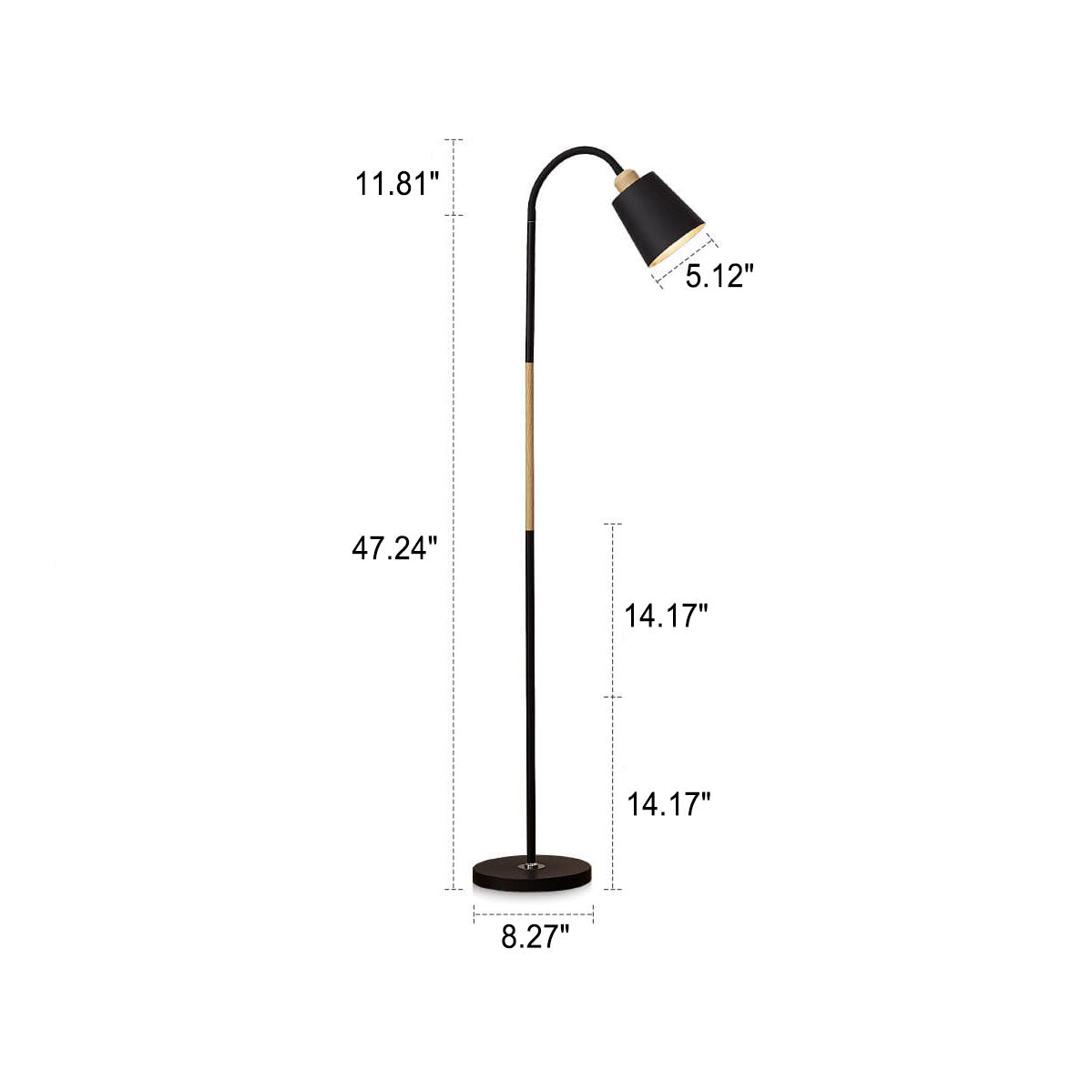 Modern Minimalist Iron Floor Lamp