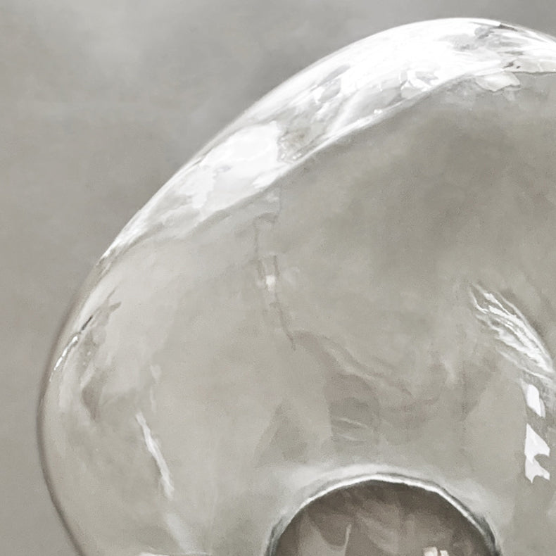 Irregular Spherical Electroplated Glass Wall Lamp