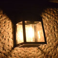 Square Plastic Garden Landscape Outdoor Light