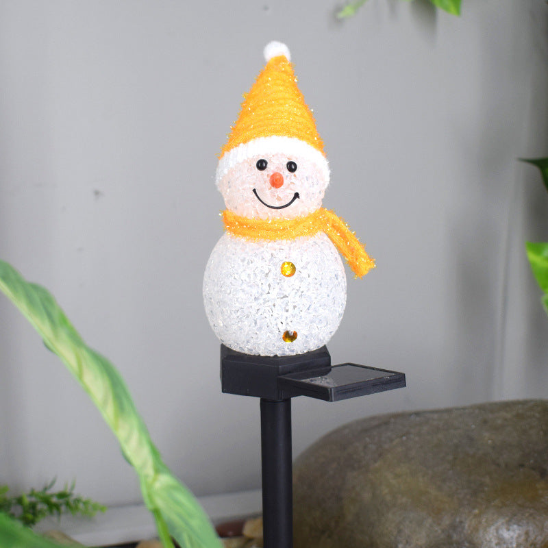 Christmas Plastic Rice Ball Floor Lamp