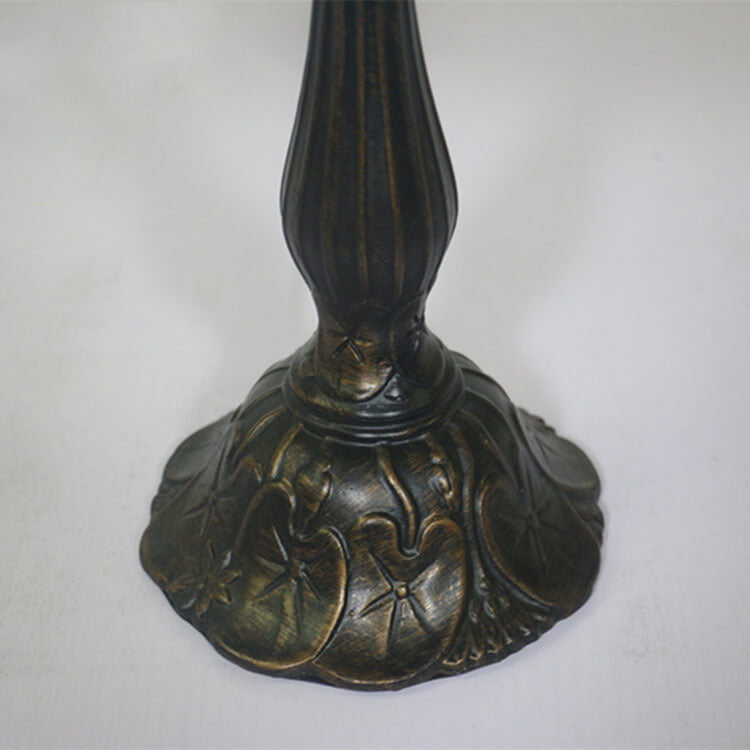 Beige Green Gem Dome Table Lamp