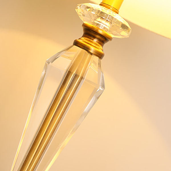 Crystal Cloth Table Lamp