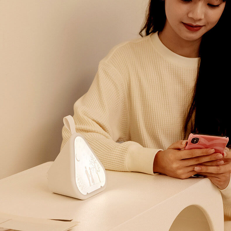 Triangle Seven Color Atmospheric Table Lamp