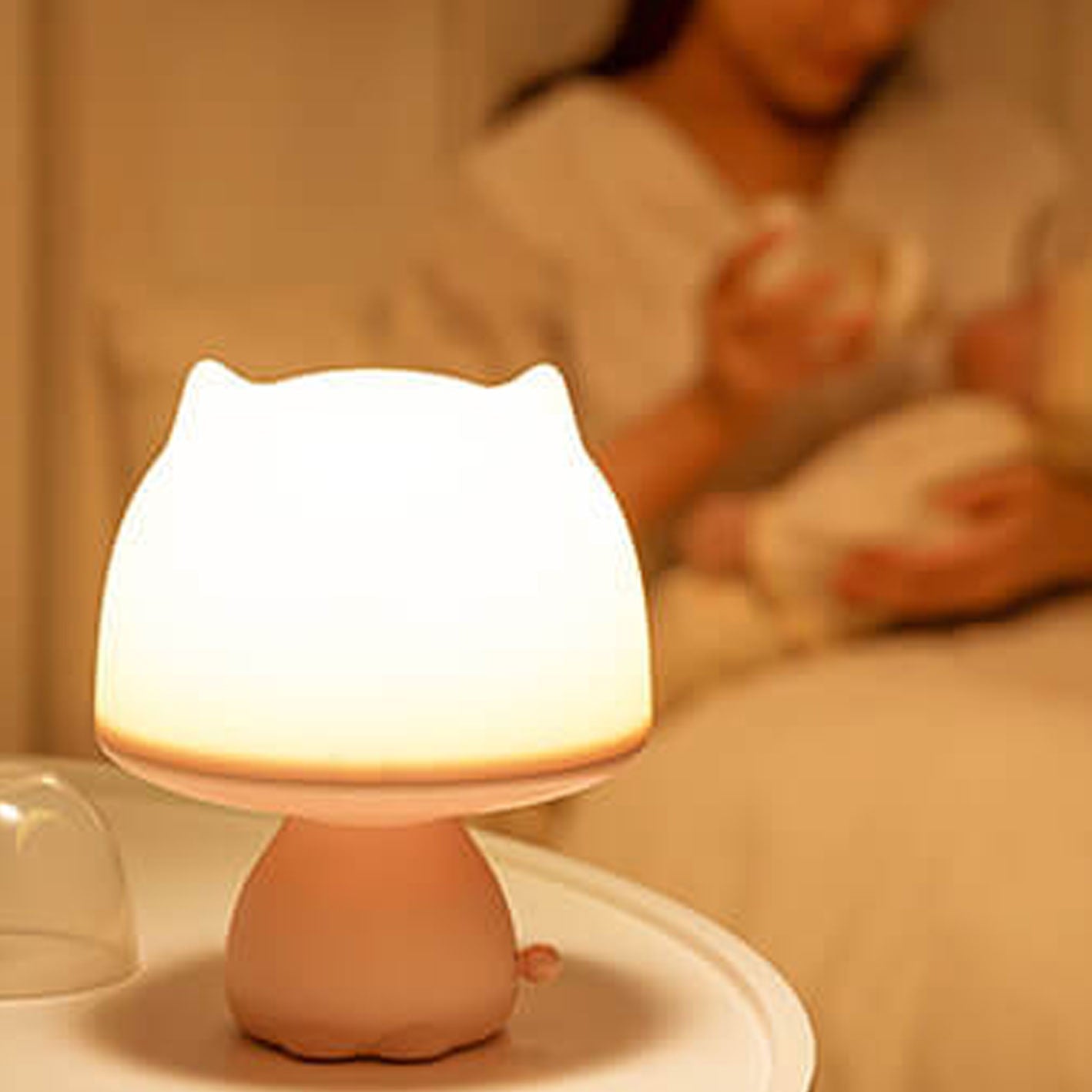 Cartoon Night Rechargeable Smart Table Lamp
