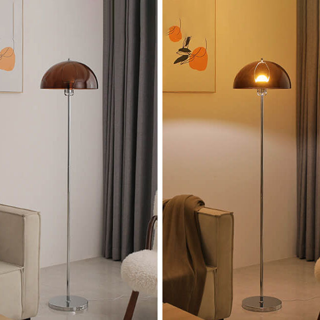 Nordic Vintage Acrylic Clear Floor Lamp
