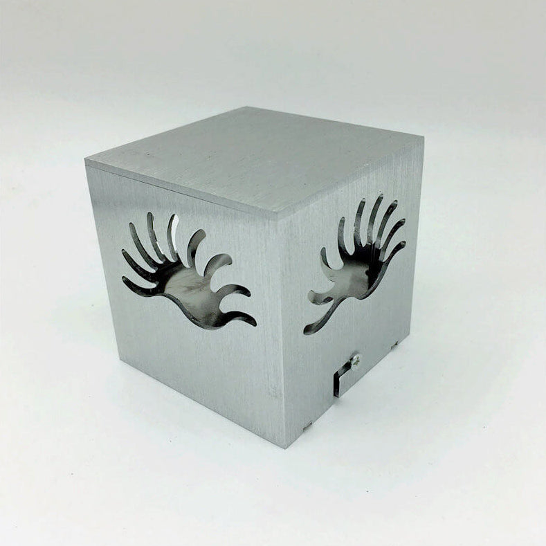 Square Aluminum Phoenix Tail Wall Lamp