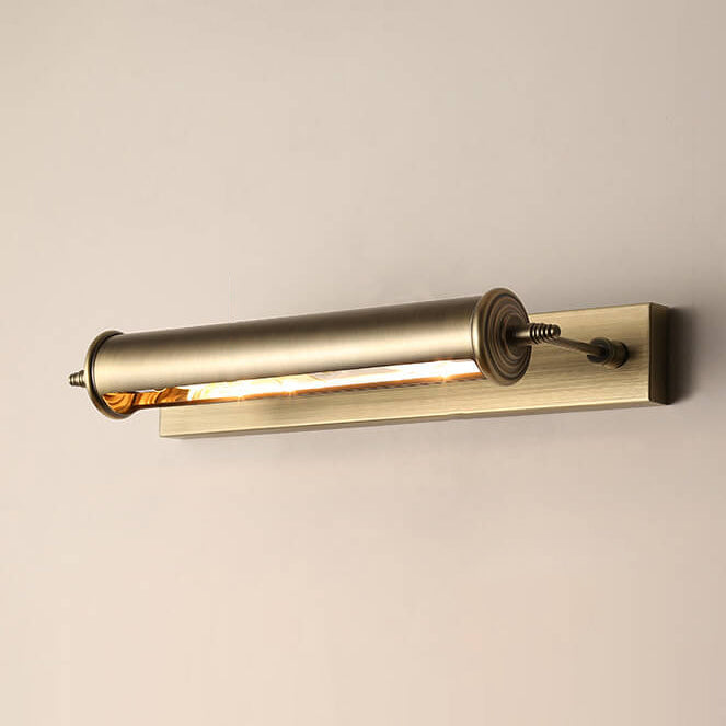 Bronze Iron Column Bar Wall Lamp