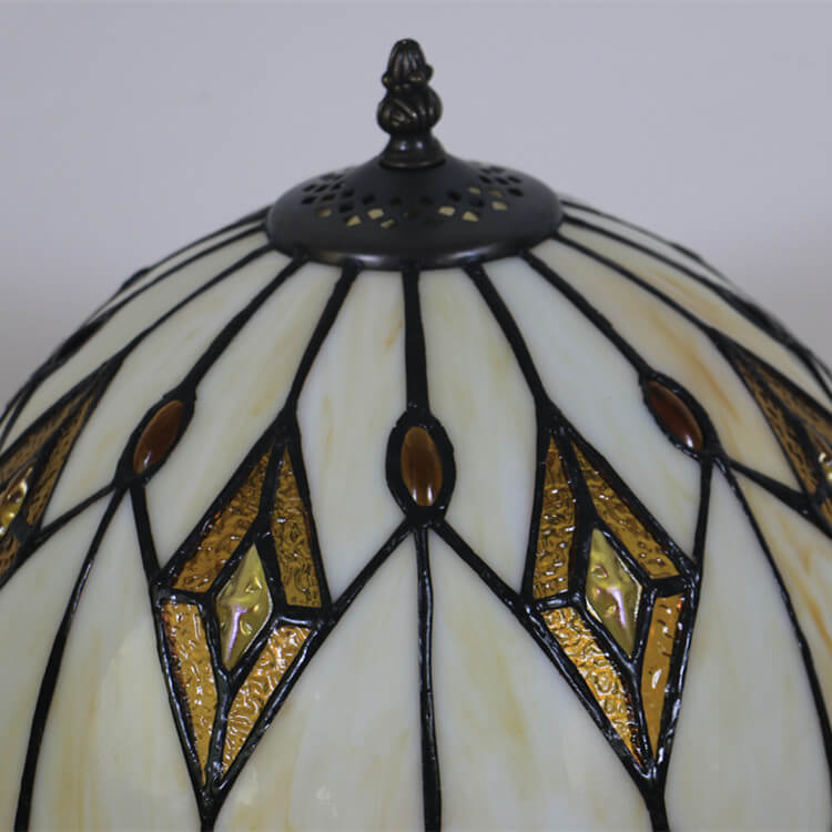 Baroque Gems Dome Stained Table Lamp