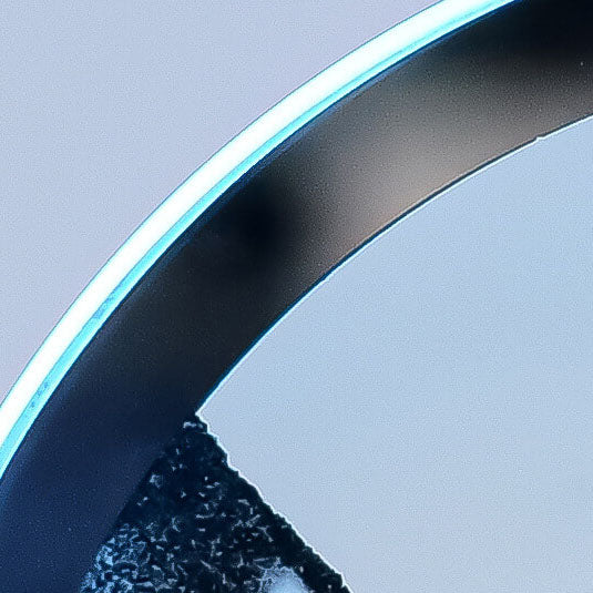 Round Hourglass Quicksand 3D Table Lamp