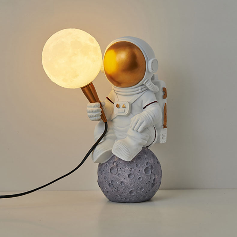 Cartoon Astronaut Resin ABS Wall Lamp
