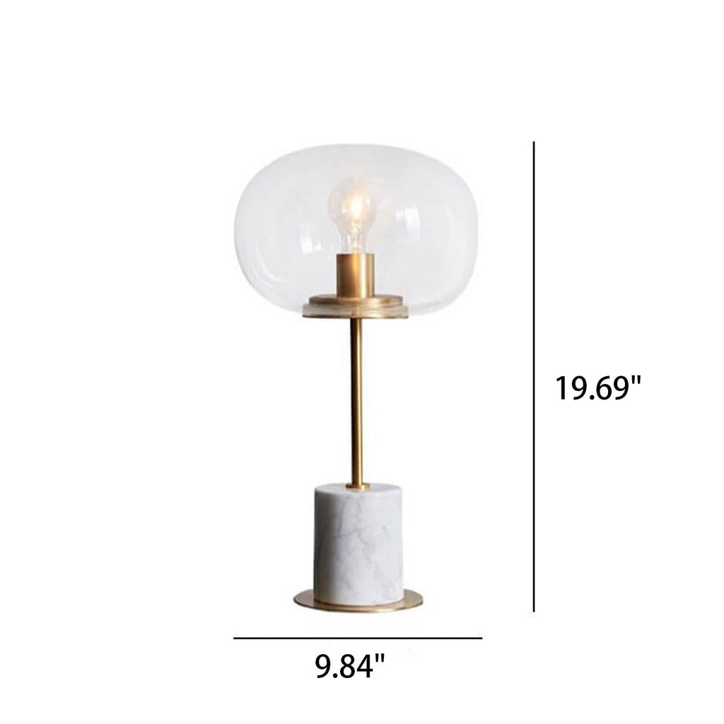 Glass Ball Table Lamp