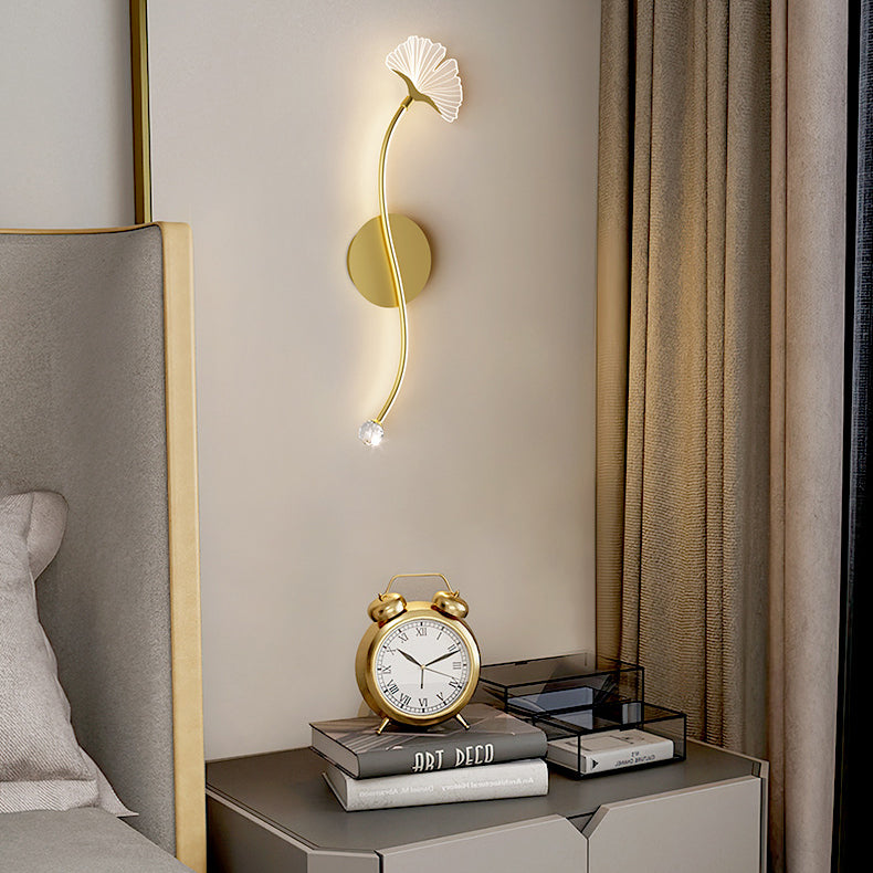 Iron Aluminum Acrylic Line Wall Lamp