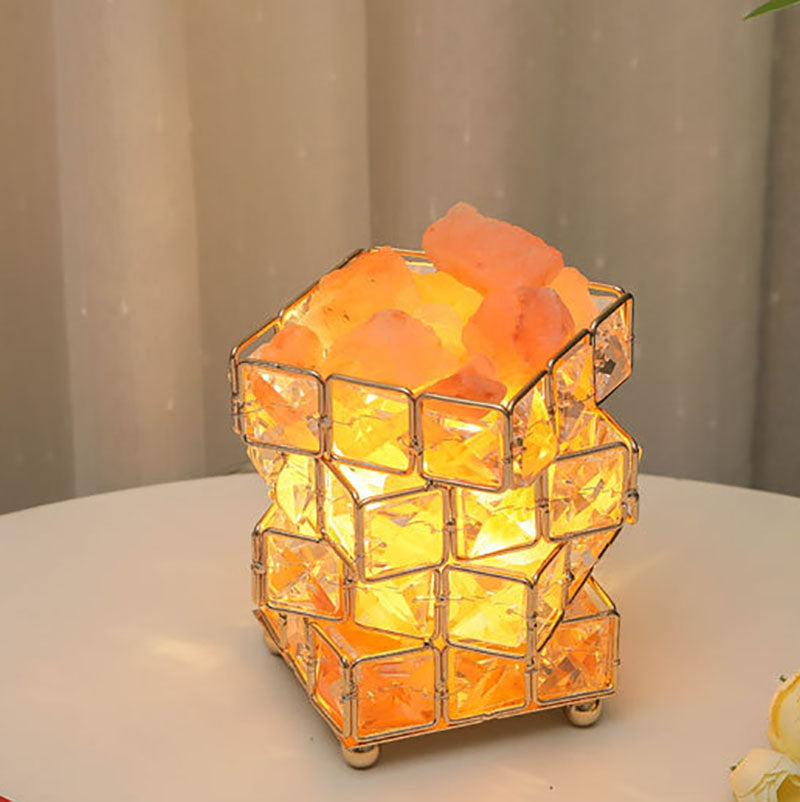 Hardware Cube Bedroom Table Lamp