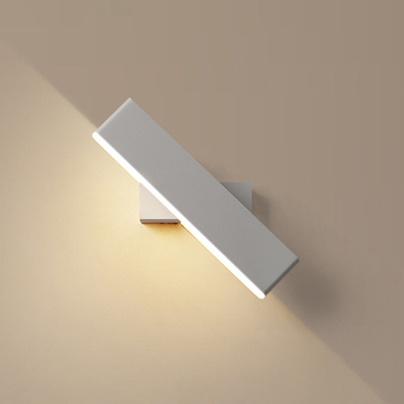 Rectangular Bar Aluminum Acrylic Wall Lamp