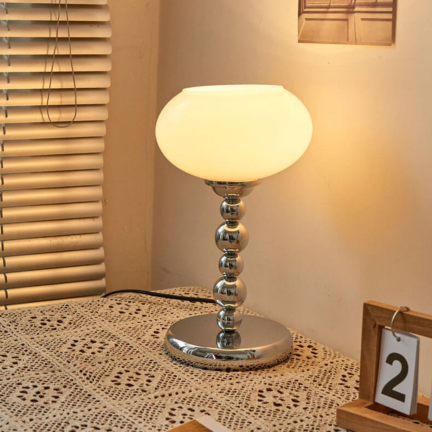 Tart Glass Hardware Table Lamp