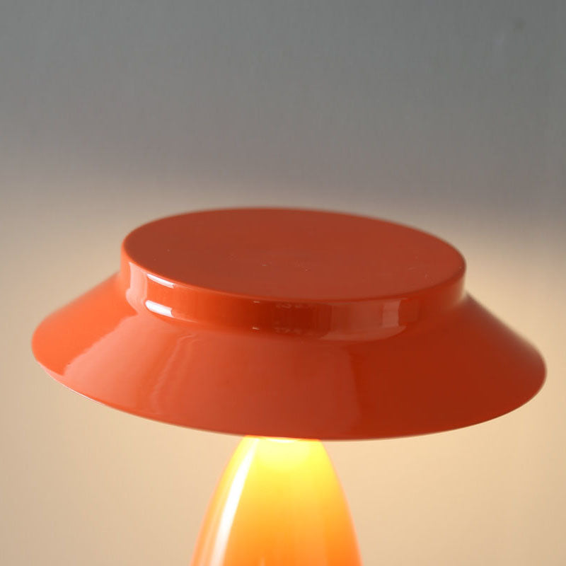 Mushroom Iron Acrylic Bedroom Table Lamp