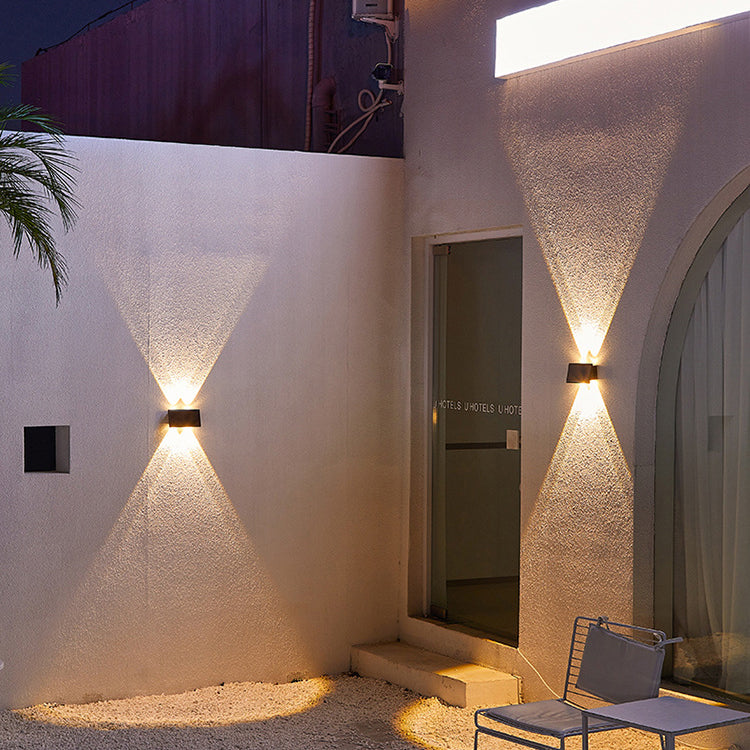 Rectangle ABS Garden Outdoor Light
