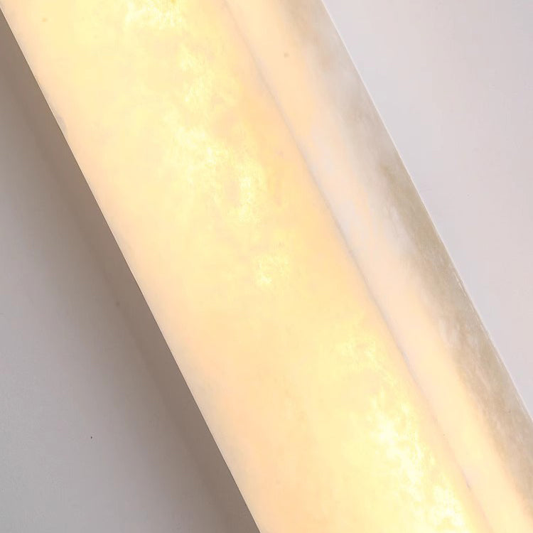 Strip Copper Marble Living Wall Lamp