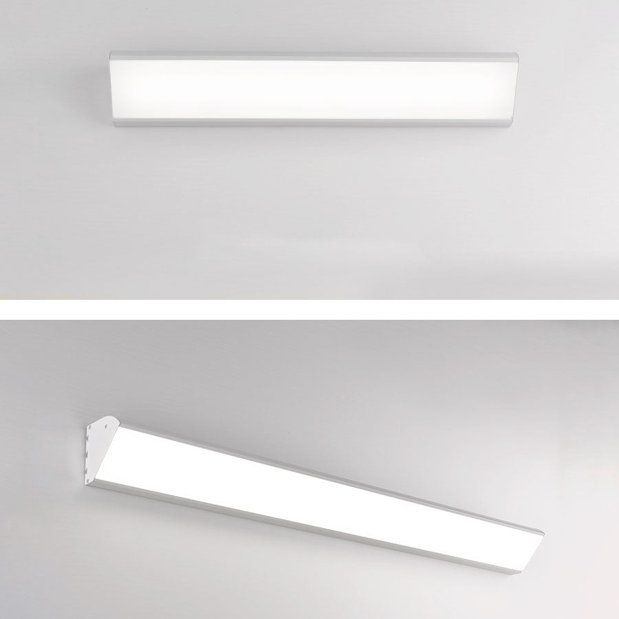 Rectangular Aluminum PC Patio Outdoor Light