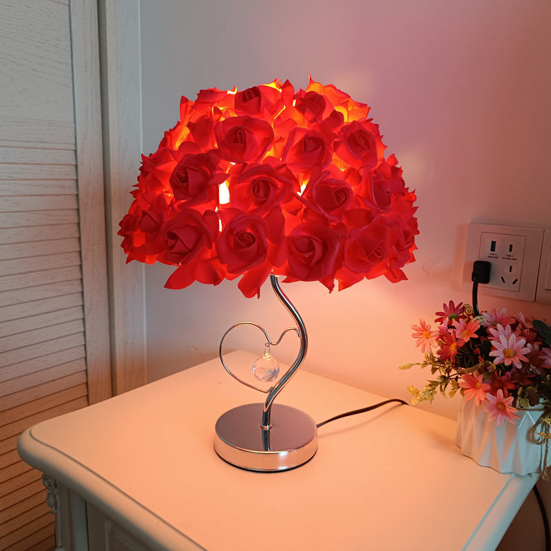 Romantic Rose Decorative Table Lamp