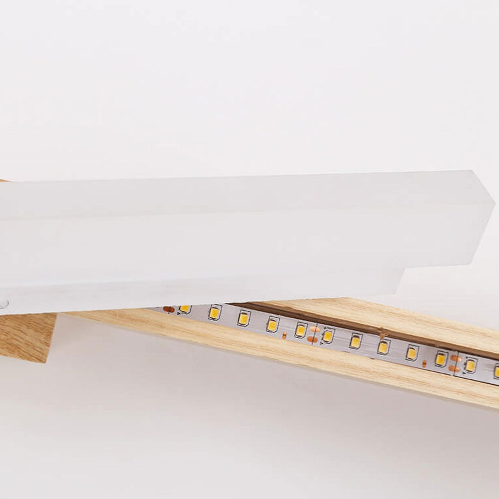 Log Strip Vanity Wall Lamp