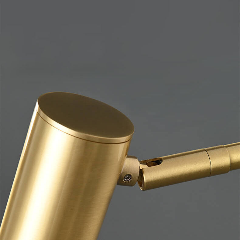 Copper Rotatable Eye Protection Wall Lamp