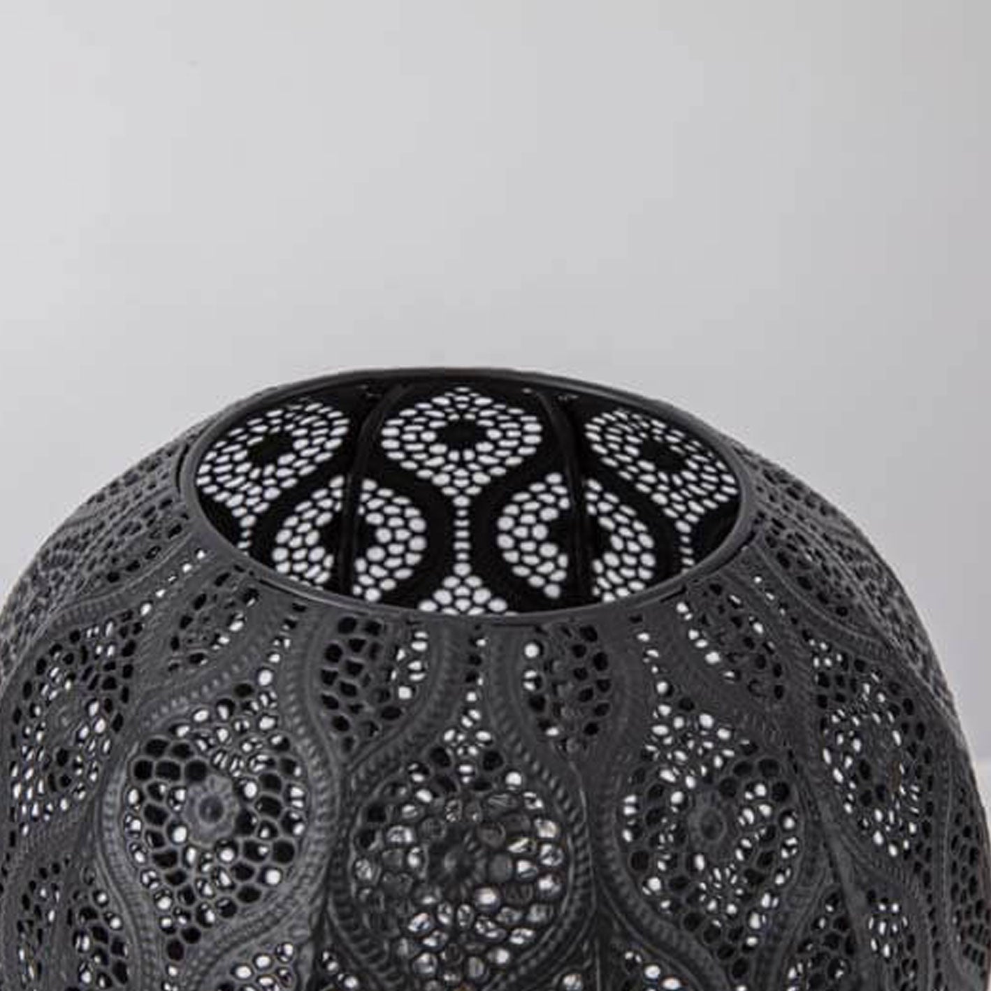 Spherical Metal Projection Decorative Table Lamp