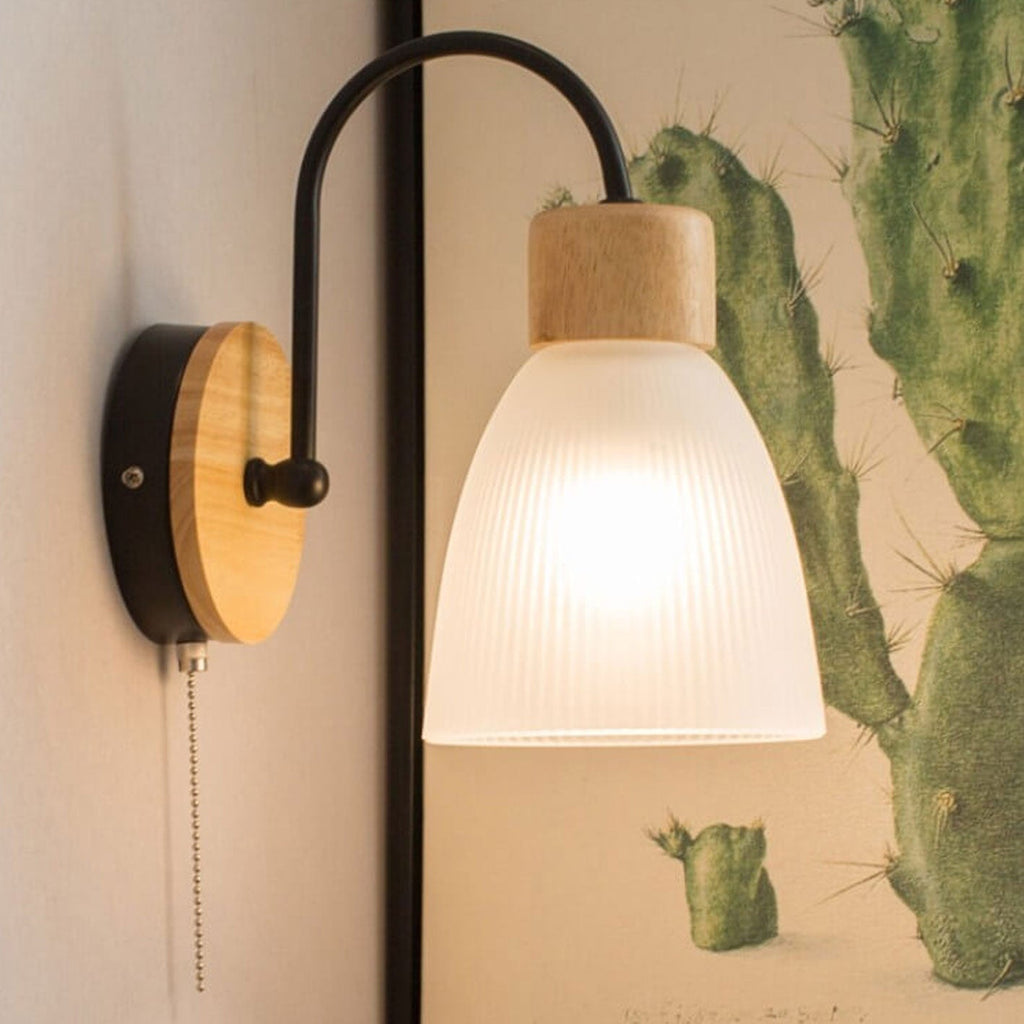 Log Bend Design Wall Lamp