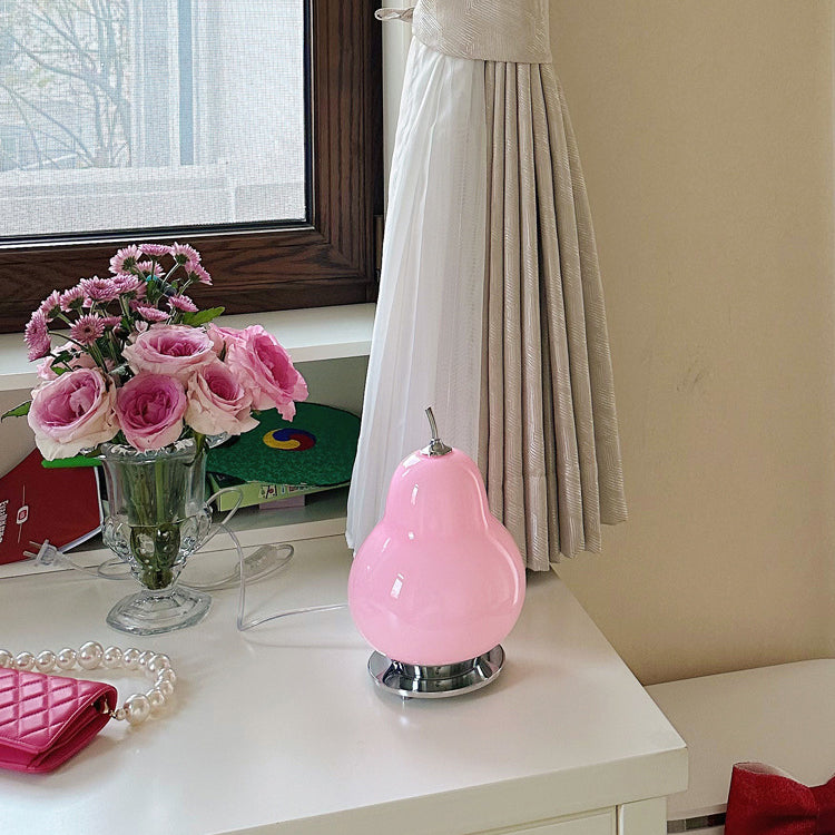 Pear Hardware Glass Living Table Lamp