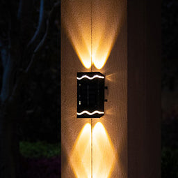Farmhouse ABS PS Cuboid Outdoor Light