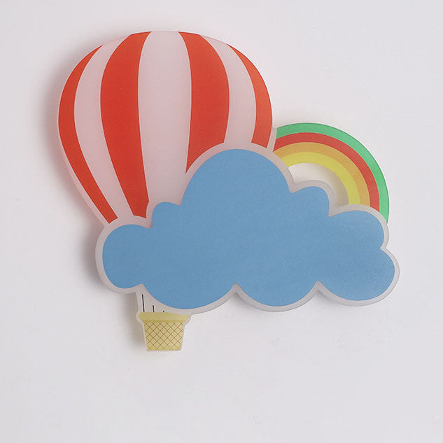 Kids Hot Air Balloon Wall Lamp